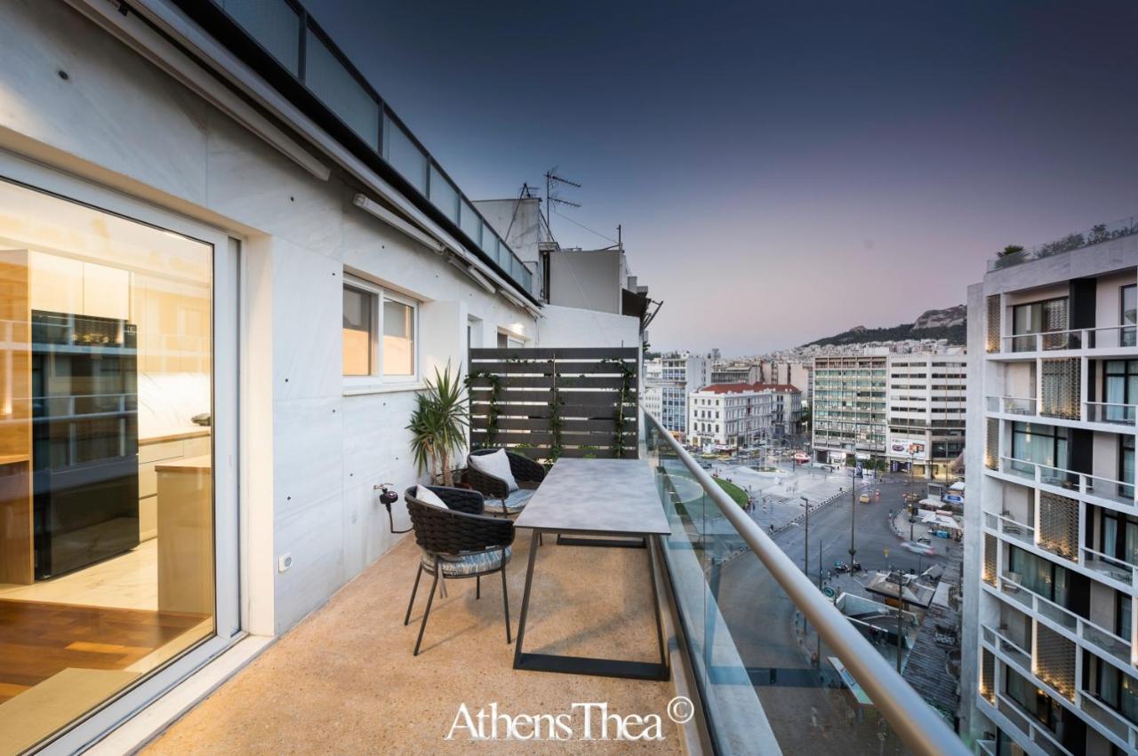 Athensthea Alpha Luxury Penthouse Apt In Omonia Kültér fotó